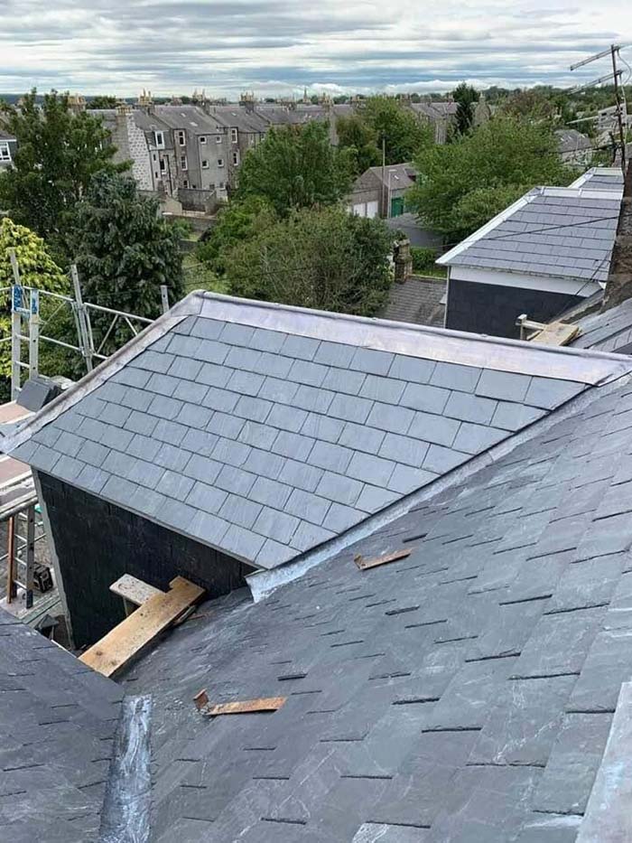 Roof re-tiling